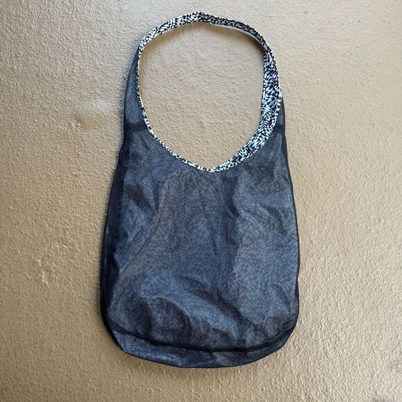 Nike Mesh Shoulder Reversible Hobo Sports Gym Workout Beach Bag Tote - Picture 5 of 10
